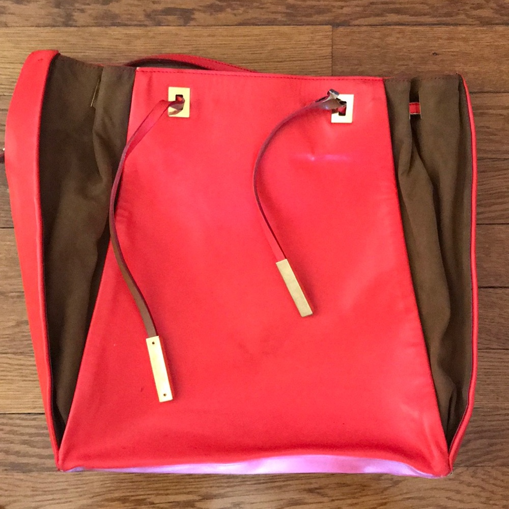 Stella Mccartney Orange Backback
